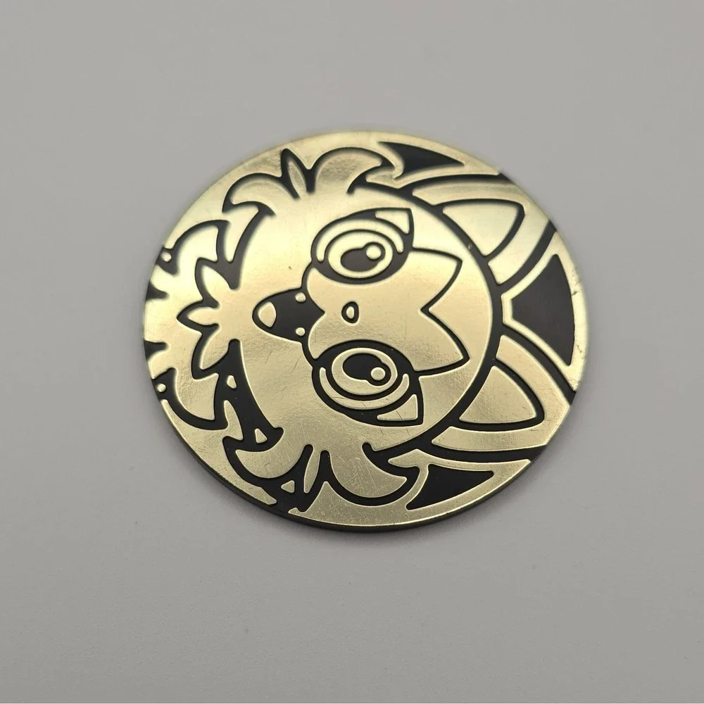 Pokémon TCG Sprigatito Embossed Gold/Black Plastic Flip Coin 2in CCG Coin